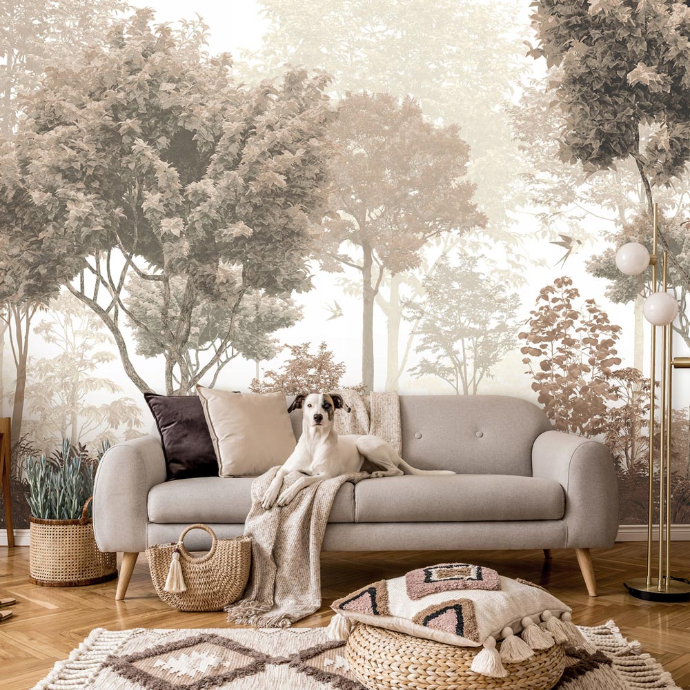 Tapeta na wymiar Las i Drzewa - jesień