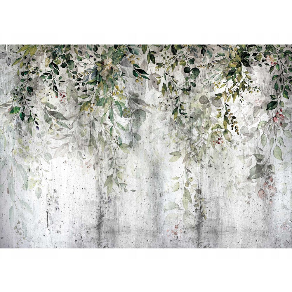 Tapeta na wymiar Zwisające liście - Natura i Beton - obrazek 3