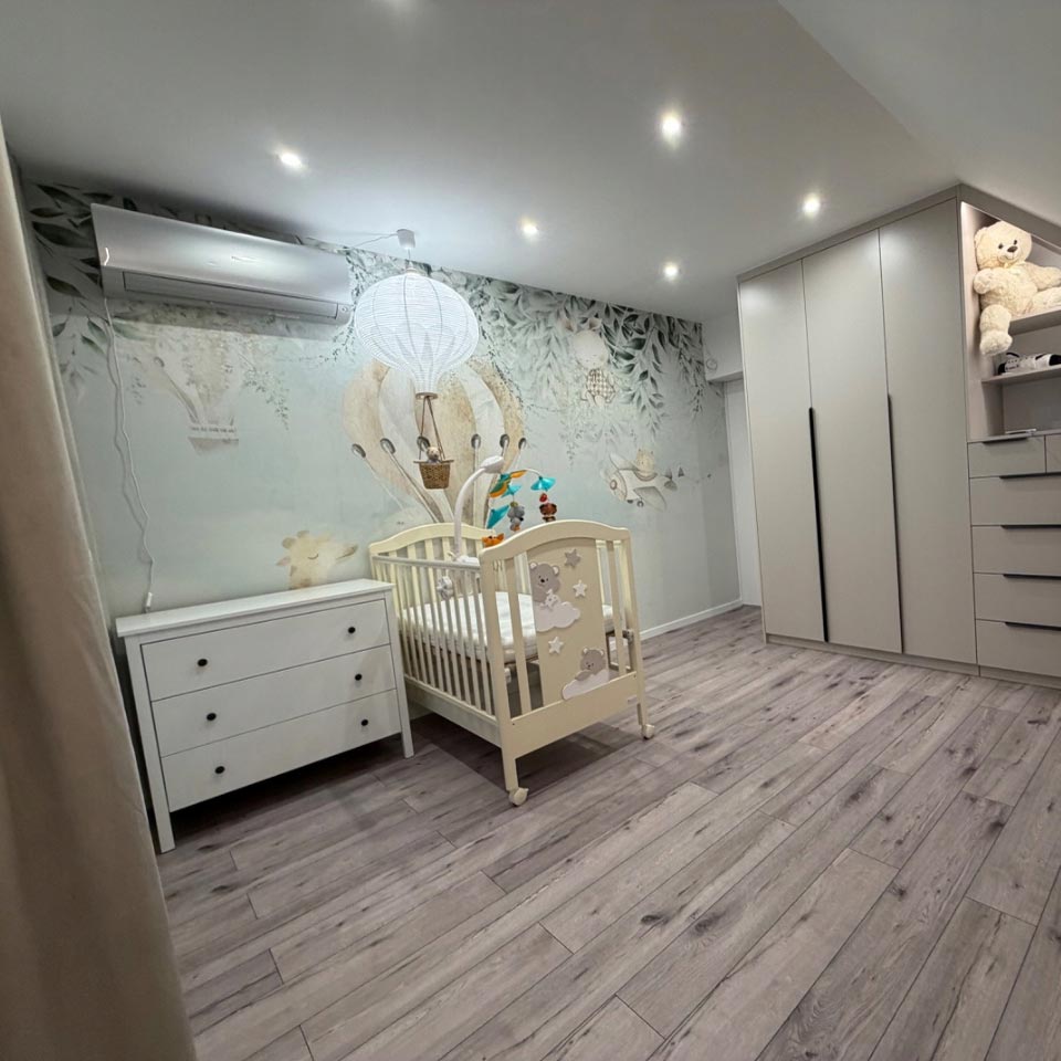 Tapeta na wymiar dziecięca Balony i Zwierzątka Pastelowe - obrazek 2